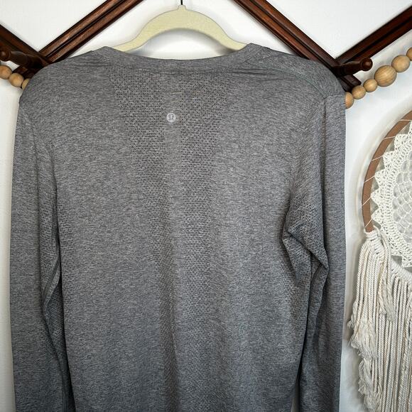 Lululemon Gray Swiftly Tech Long Sleeve - Picture 4 of 4